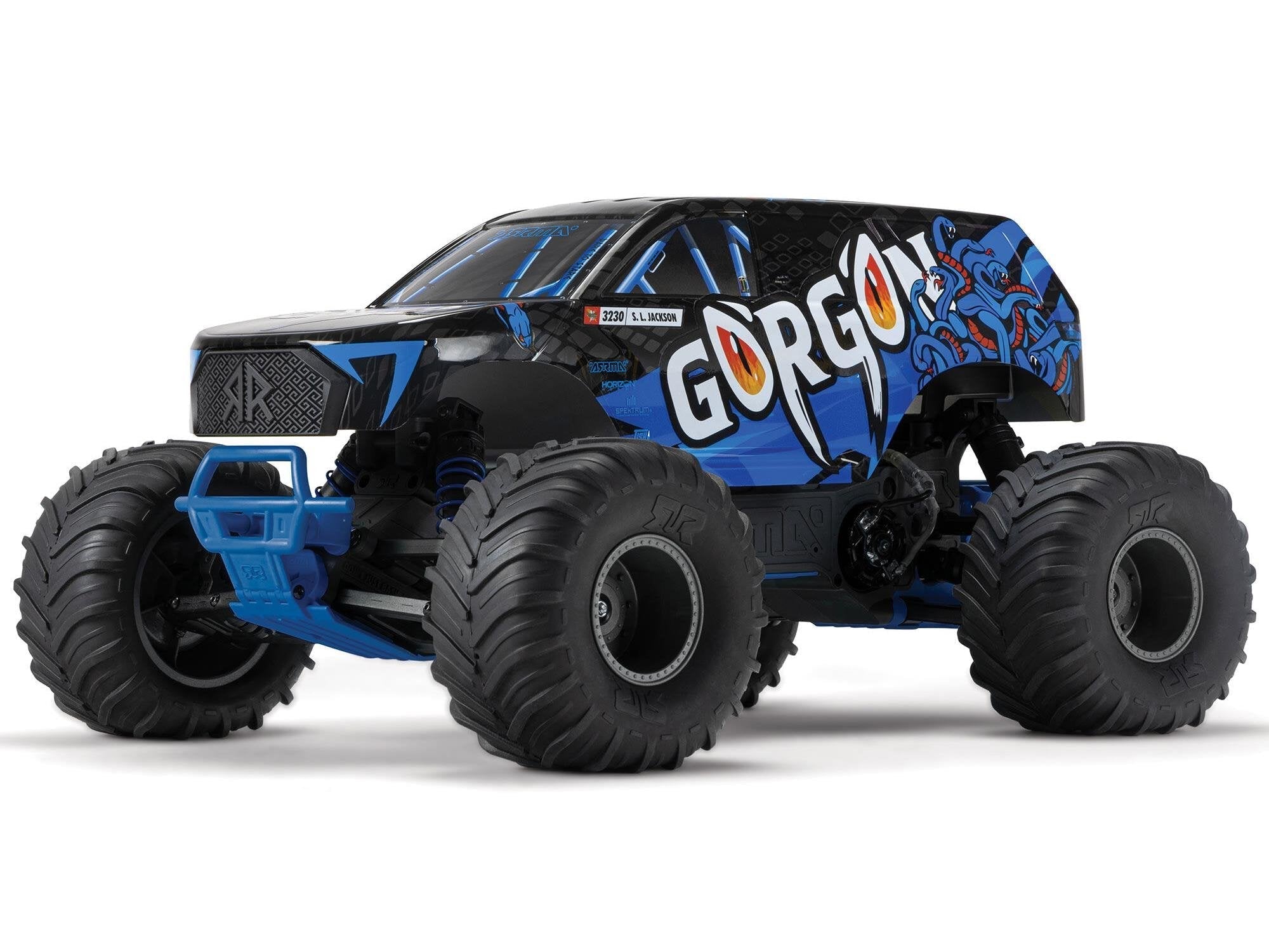 Arrma Gorgon 2wd MT 1/10th RTR (no Battery/Charger) Blue C-ARA3230T1 - Access Models