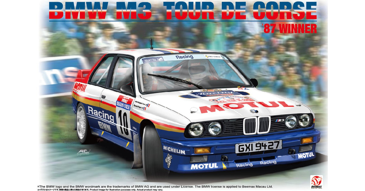 Beemax 1/24 Bmw M3 E30 Tour De Corse Winner S 1987 Bx24029