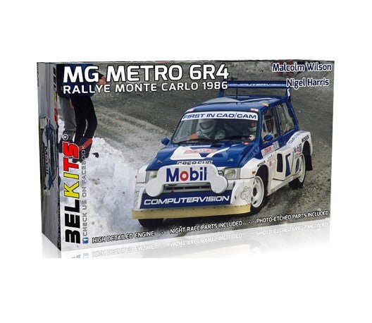 Belkits 1/24 Mg Metro 6r4 Rally Monte Carlo 86 M.Wilson Bel015
