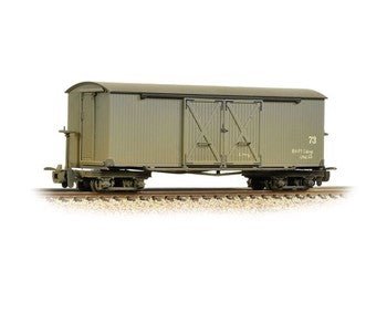 Bogie Covered Goods Wagon In Nocton Estate Railway Grey 393-026