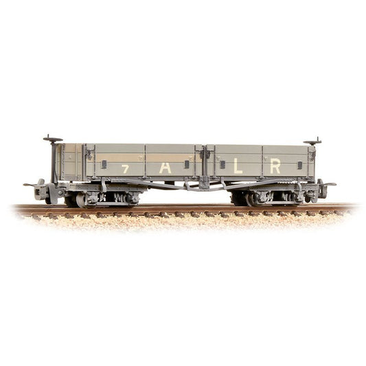 Bogie Open Wagon In Ashover Railway Grey - Weathered 393-052