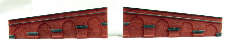 Brick Retaining Walls - Sloped: Pack 4