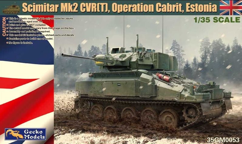British Army Scimitar Mk2 Cvr(T),Operation Cabrit, Estonia 35Gm0053