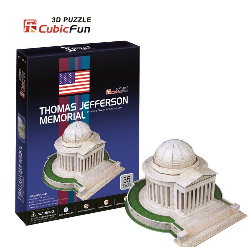 Cubic Fun Thomas Jefferson Memorial C108H