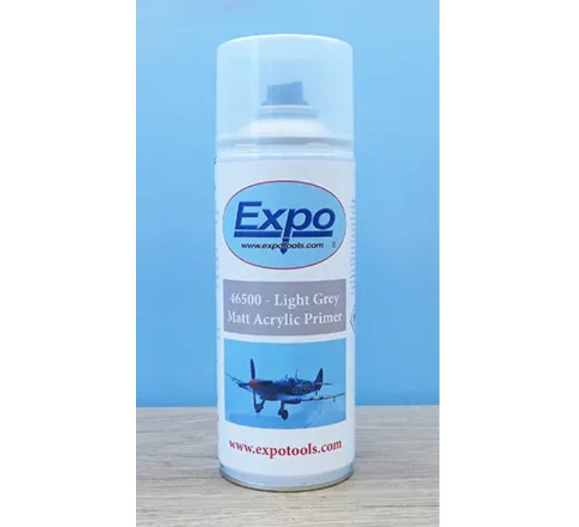 Expo Drills and Tools Copy Of Light Grey Matt Acrylic Primer 46500 - Brushes & Painting Accessories