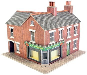 Corner Shop Red Brick Style Po263
