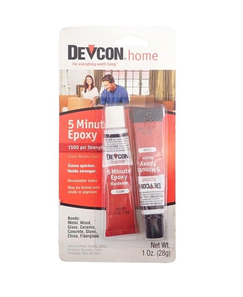 Devcon 5min Epoxy 28grm Tubes 12s S205