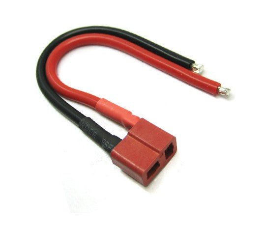 Female Deans Plug With 10cm 14awg Silicone Wire Et0621 - Access Models