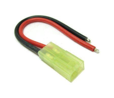 Female Micro Tamiya Connector With 10cm 18awg Silicone Wire Et0627 - Access Models