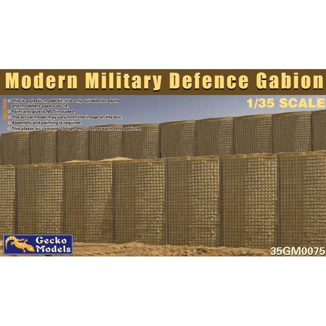 Gecko Models 1/35 Modern Military Sand Gabion 35GM0075 - Access Models