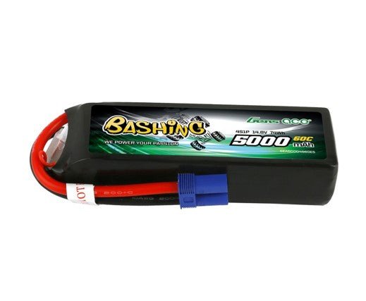 Gens Ace Li-Po Car 4s 14.8v 5000mah 60c With Ec5 O-Gc4s5000-60e5 - Access Models