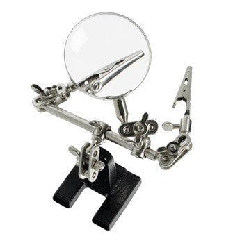 Helping Hands With Glass Magnifier - Access Models