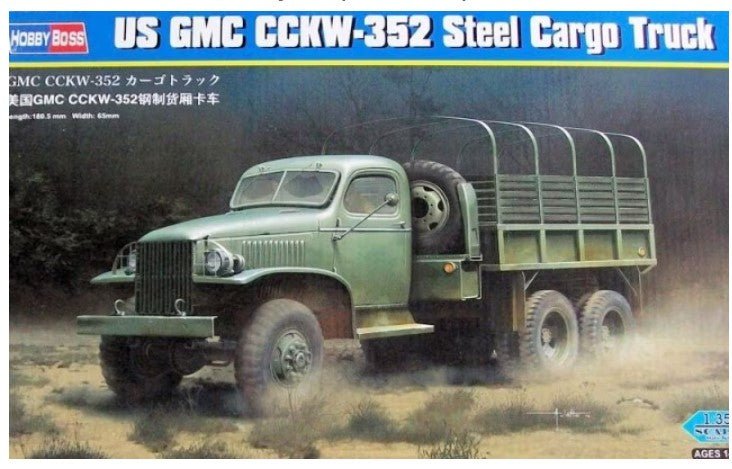 Hobby Boss Us Gmc Cckw-352 Steel Cargo Truck 83831 - Access Models