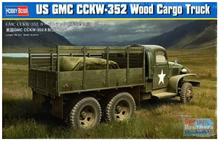 Hobby Boss Us Gmc Cckw 352 WOOd Cargo Truck 83832 - Access Models