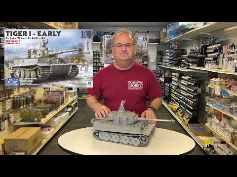 Andy's Hobby Headquarters 1/16 Tiger I Early Production 3 In 1 Kit Ahhq-003