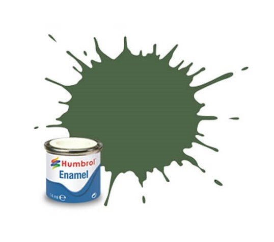 Humbrol Enamel PainTS 117 Matt Us Light Green - Access Models