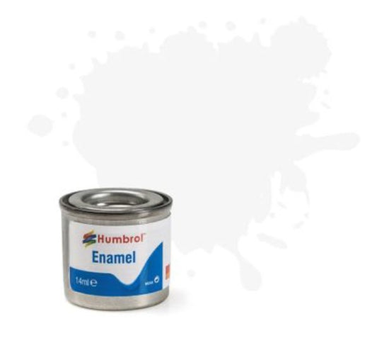 Humbrol Enamel PainTS 34 White Enamel - Access Models