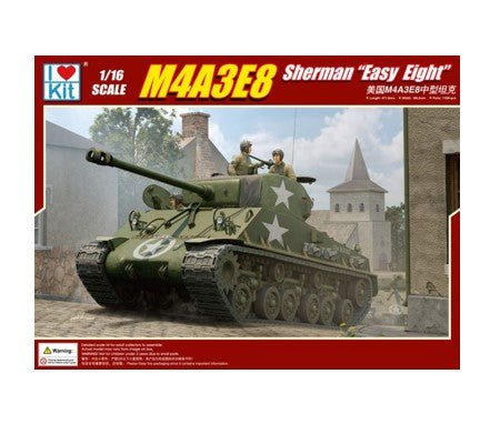I Love Kit 1/16 - M4a3e8 Sherman &#39;Easy Eight&#39; Ilk61615 - Access Models