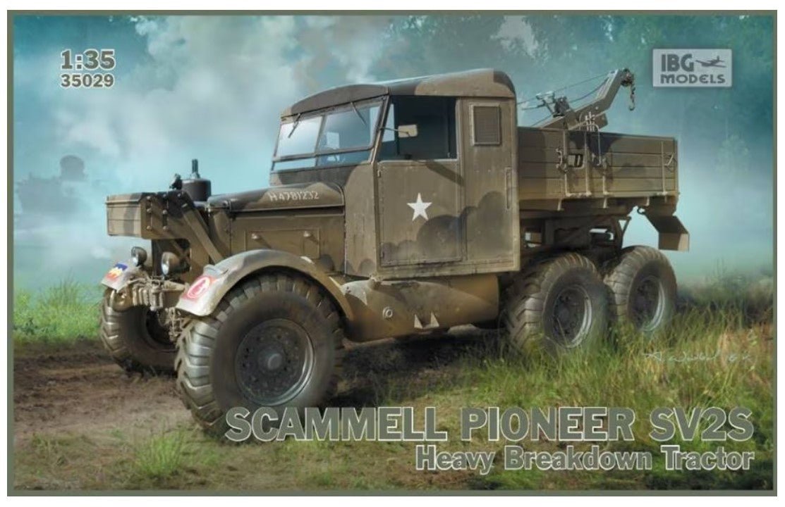 IBG Models Scammell Pioneer SV2S Heavy Breakdown Tractor 35029 - Access Models