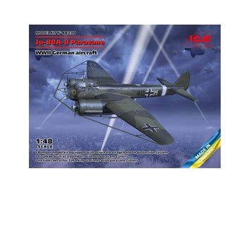 ICM 1/48 Junkers Ju-88a-8 Paravane Barrage BallOOn Cutter Icm48230 - Access Models