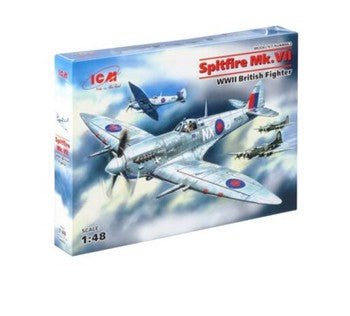 ICM 1/48 Spitfire Mk.Vii Wwii British Fighter 48062 - Access Models