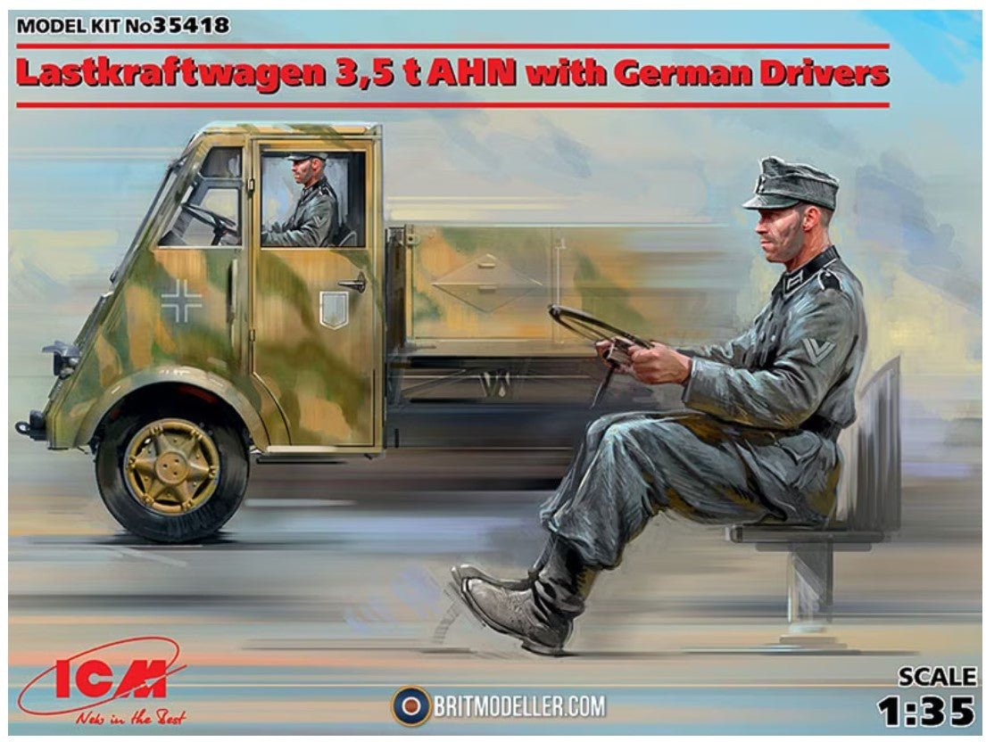 ICM Lastkraftwagen 3,5 T Ahn With German Drivers 35418 - Access Models