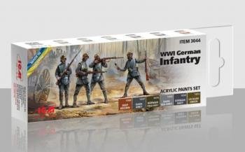 ICM Paint Set - WWI German Infantry ICM03044 - Access Models