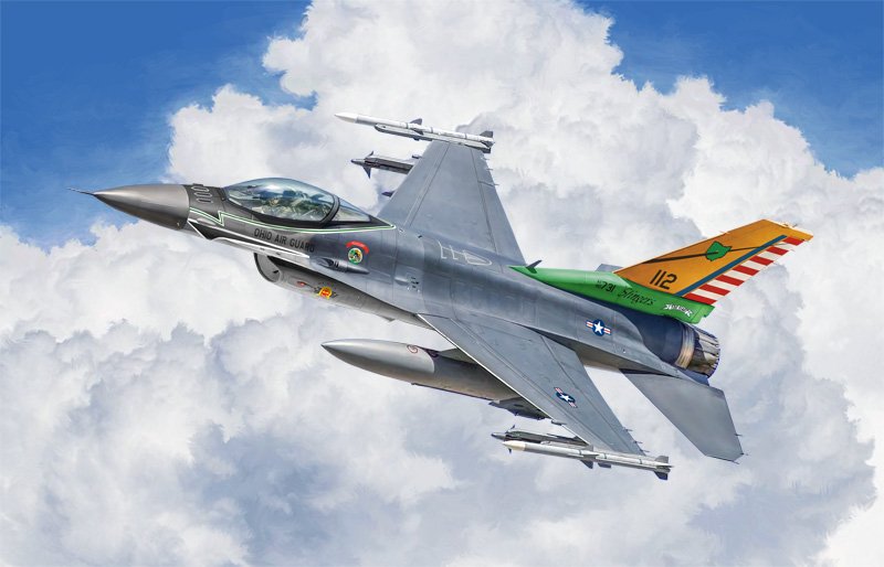 Italeri 1/48 F-16C Fighting Falcon 2825 - Access Models