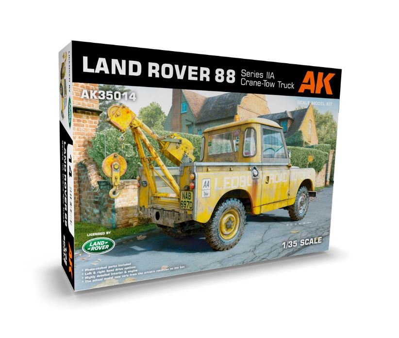 LAND ROVER 88 SERIES IIA CRANE-TOW TRUCK AK35014