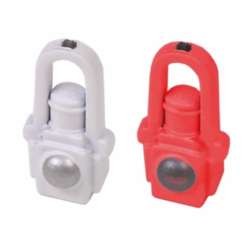 Bachmann Loco Lamps (White & Red Pk12) 36-036 - Buildings & Structures