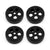 Logic 1/8th Buggy Wheel & Tyre Set Onroad, BlackG-RCO-UN005 - Access Models