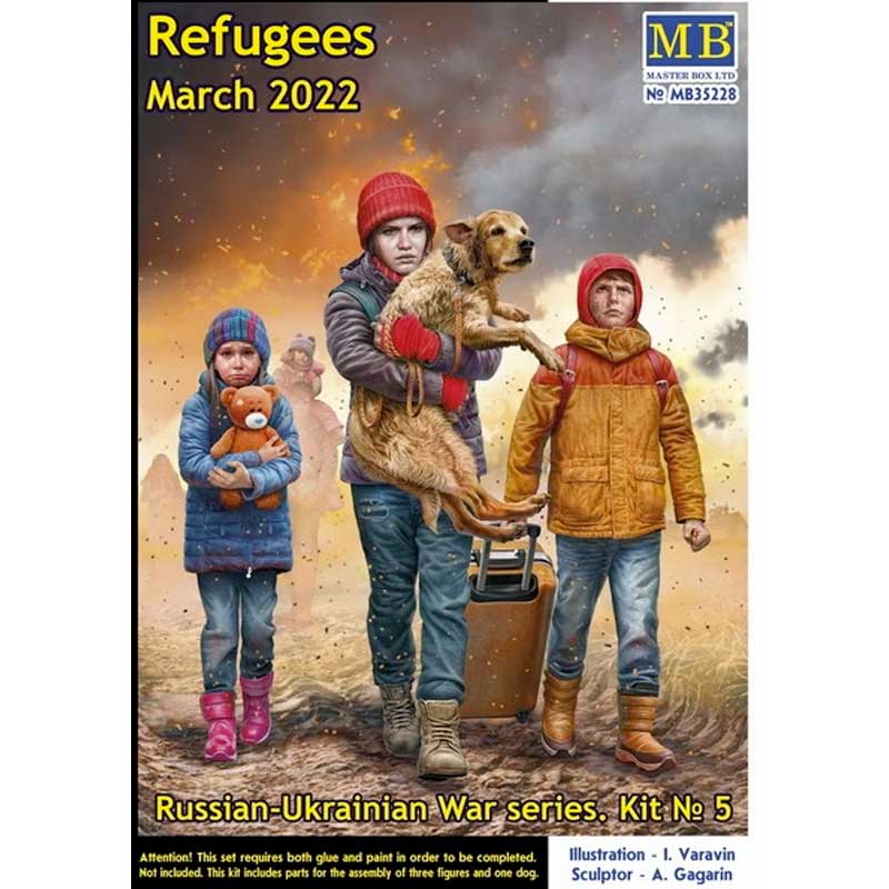 Master Box 1/35 - Kit No.5 Refugees (Ukr-Rus War) Mas35228 - Access Models