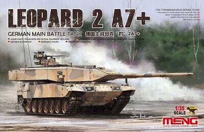 Meng 1/35 German Leopard 2a7+ Mbt TS-042 - Access Models