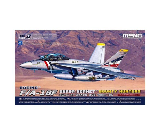 Meng 1/48 Model 1:48 - F/A-18f Super Hornet Bounty Hunters Mngls-016 - Access Models