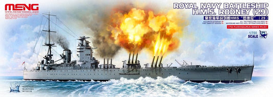 Meng 1/700 HMS Rodney Royal Navy Battleship PS-001 - Access Models