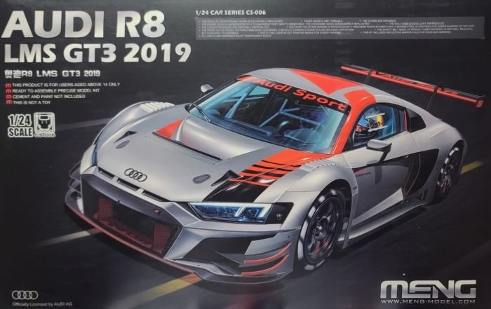 Meng Model 1/24 Audi R8 LMS GT3 2019 CS-006 - Access Models