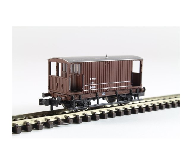 Midland 20 Ton Brake Van Lms Bauxite 377-751 - Access Models