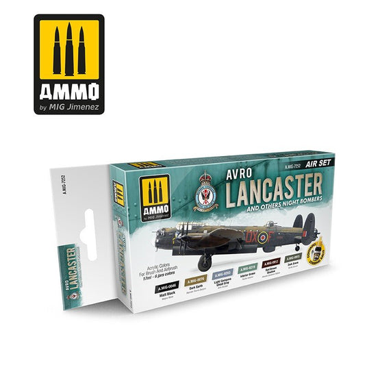 MIG AMMO Acrylic Paint Sets Avro Lancasters MIG7252 - Access Models