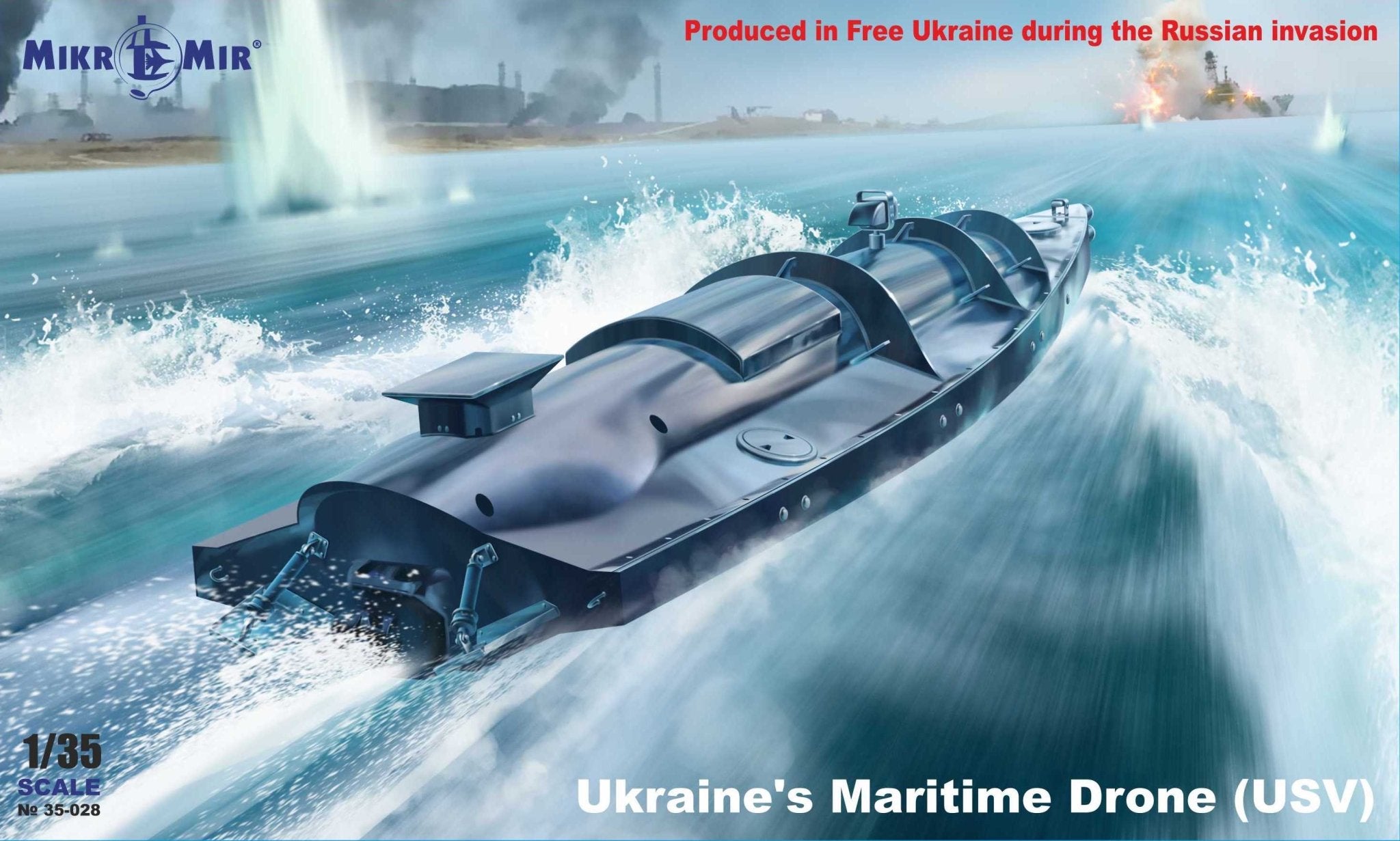 Mikro-Mir 1/35 Ukraine's Maritime Drone (USV) 35-028 - Access Models