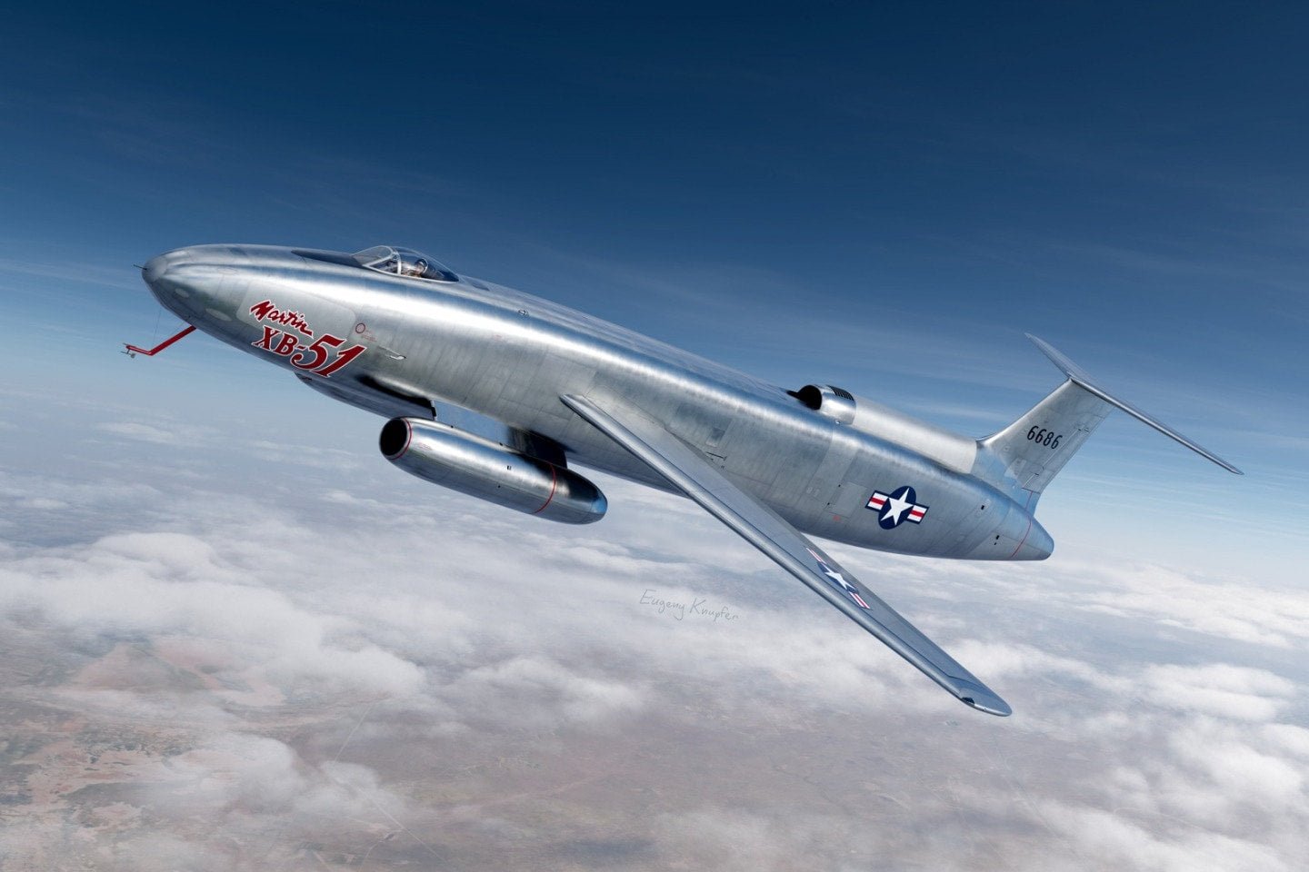 Mikro-Mir 1/72 Martin XB-51 MM72-025 - Access Models