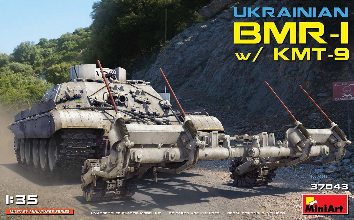 MiniArt Bmr-1 W/ Kmt-9 Ukrainian 37043 - Access Models