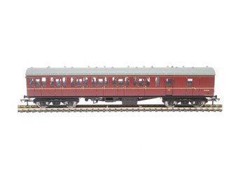Mk1 Suburban Bs Brake Second M43226 In Br Maroon With Passenger Figures 34-630A - Access Models