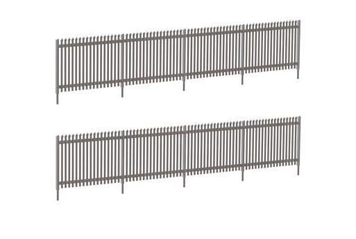 Modern Palisade Fencing (1460mm) Ssm317 - Access Models