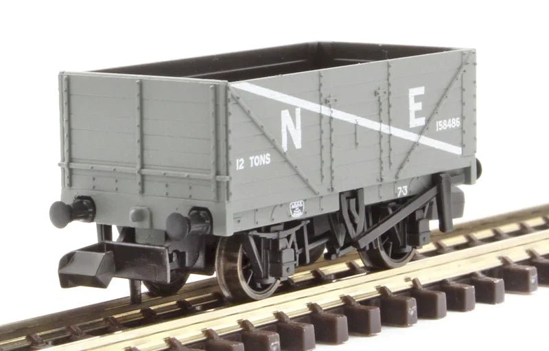 N Gauge 7 Plank Open Wagon Ne Grey Peco Nr-7001e - Access Models