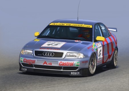 NuNu 1/24 Audi A4 Bttc 1996 World Champion NU24035 - Access Models