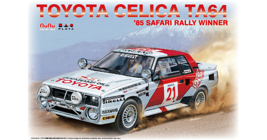 NuNu 1/24 Toyota Celica Ta64 1985 Safari Rally Winner NU24038 - Access Models