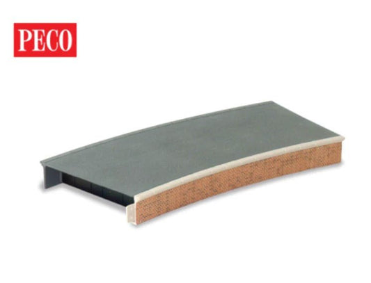Peco 2 Curved Platforms, Brick Edging St-292 - Access Models