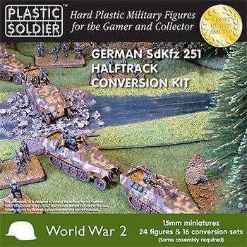 Plastic Soldier 15mm Ww2 German Sdkfz 251/D Halftrack Conversion Kit Ww2v15013 - Access Models