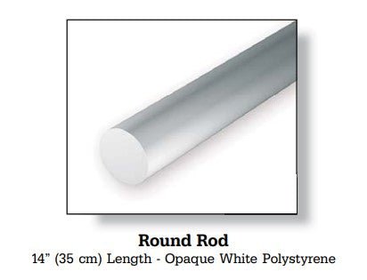 Polystyrene Rod 0.5mm Dia 218 - Access Models