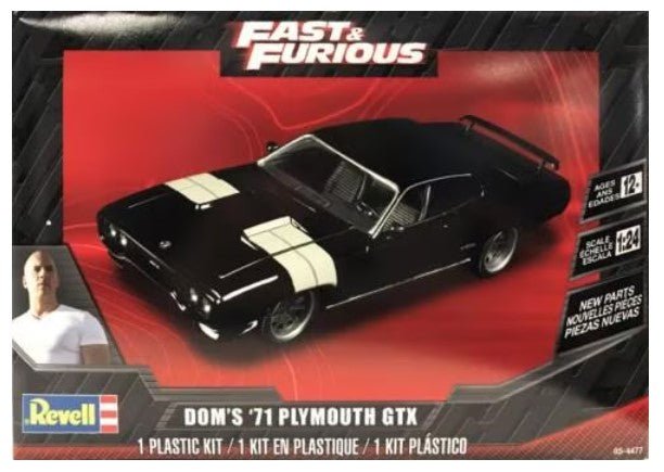 Revell 1/25 Dom&#39;s 1971 Plymouth Gtx 85-4477 - Access Models